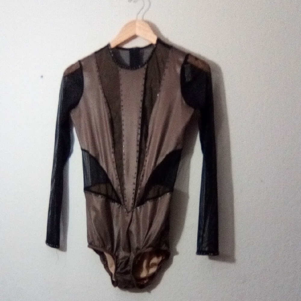 SALSA DANCE. BEAUTIFUL Chic Long Sleeve Bodysuit